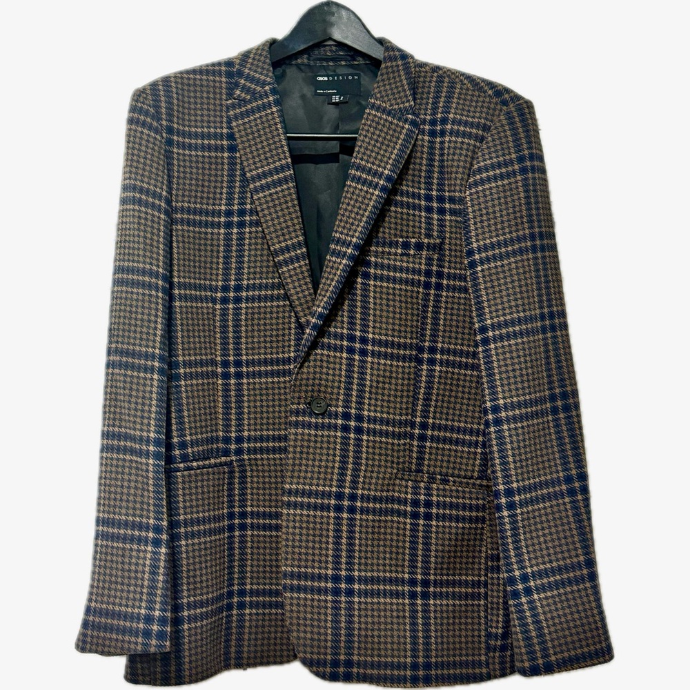 ASOS Plaid Blazer NWOT